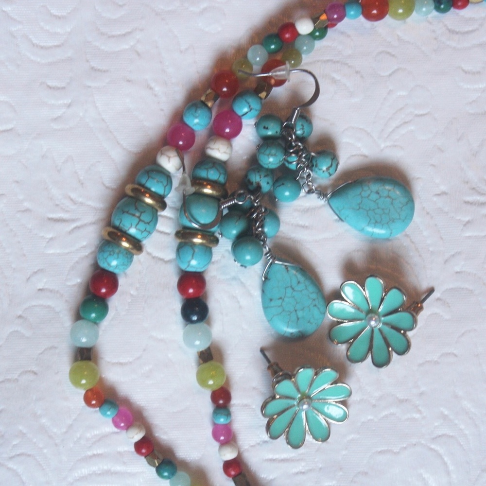 Matching Necklace and Earrings